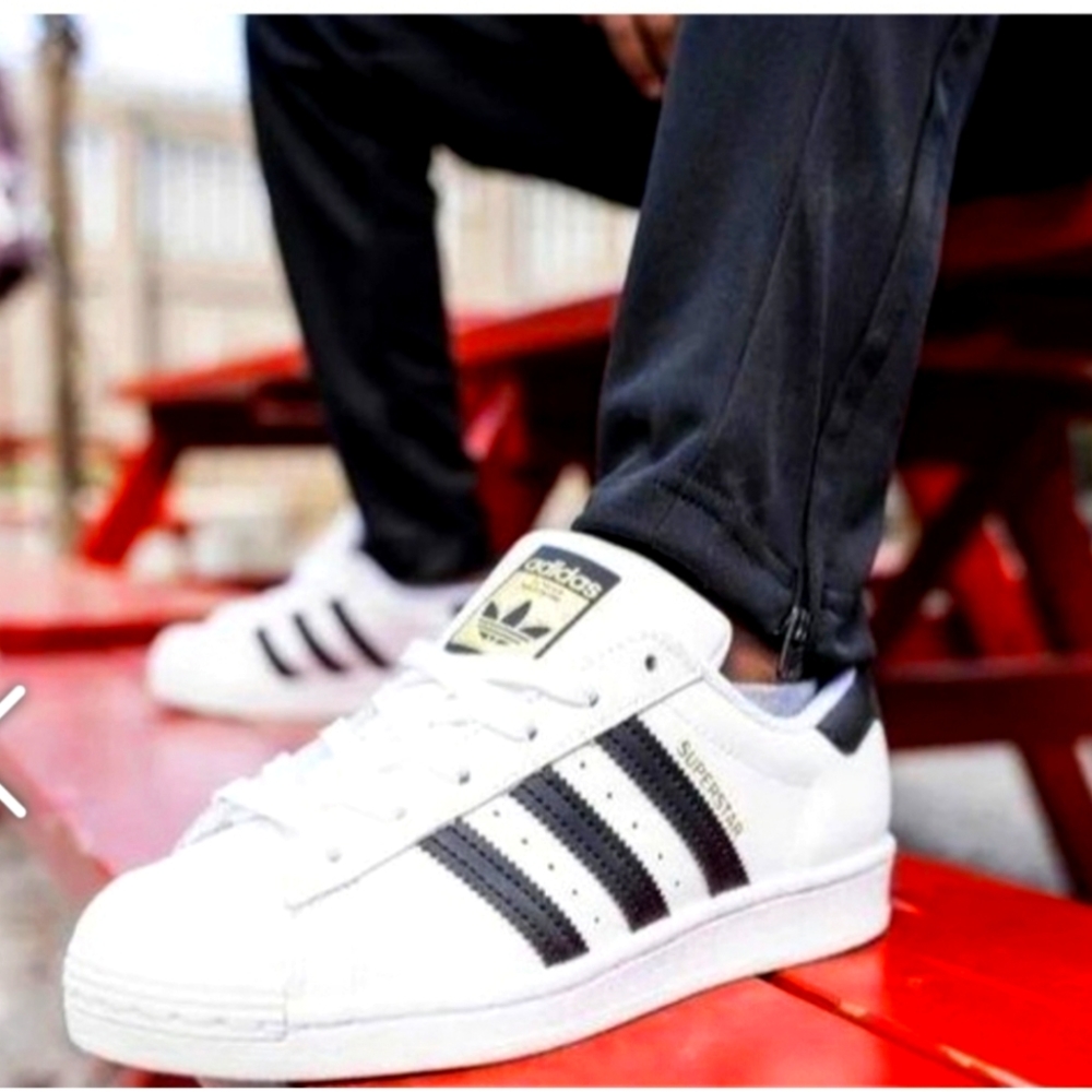 Adidas Super Star Sneakers: Size 12